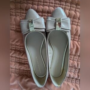 Dorothy Gaynor Ballarina Point Toe Flats Retail $599